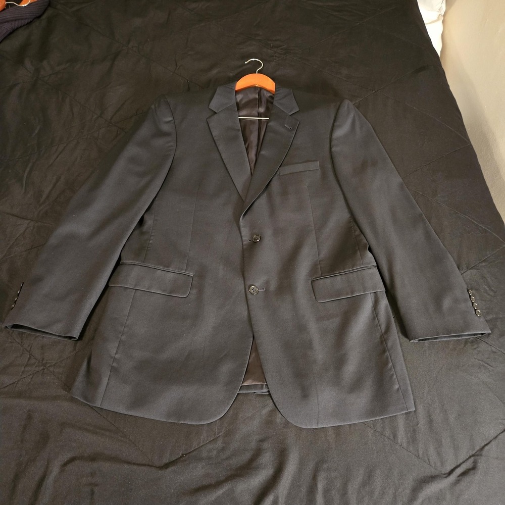 Jos. A. Bank Blazer Mens 43 Long Navy Excellent Wool Signature Collection Gordon